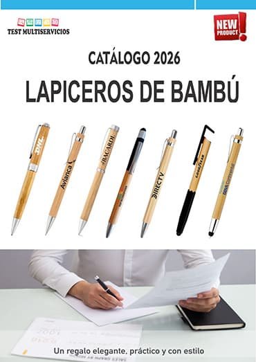 Lapiceros de bambú personalizados en Perú